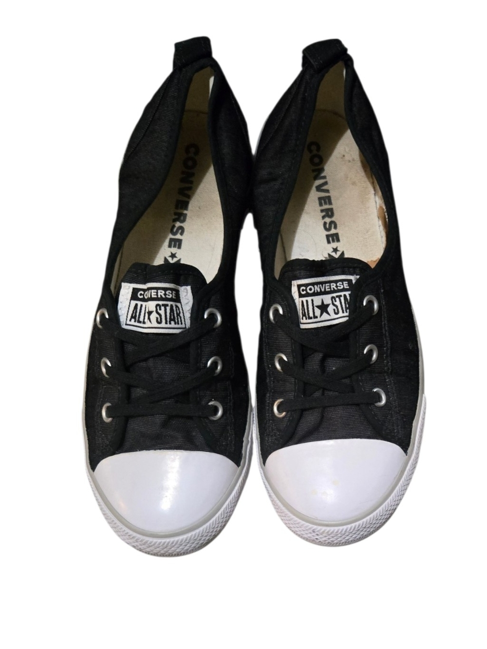 Converse All Star Shoreline Black Canvas Slip On Sneakers Women's Size 9 Shoes